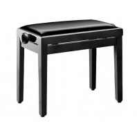 Stagg High Gloss Black Adjustable Height Piano Stool
